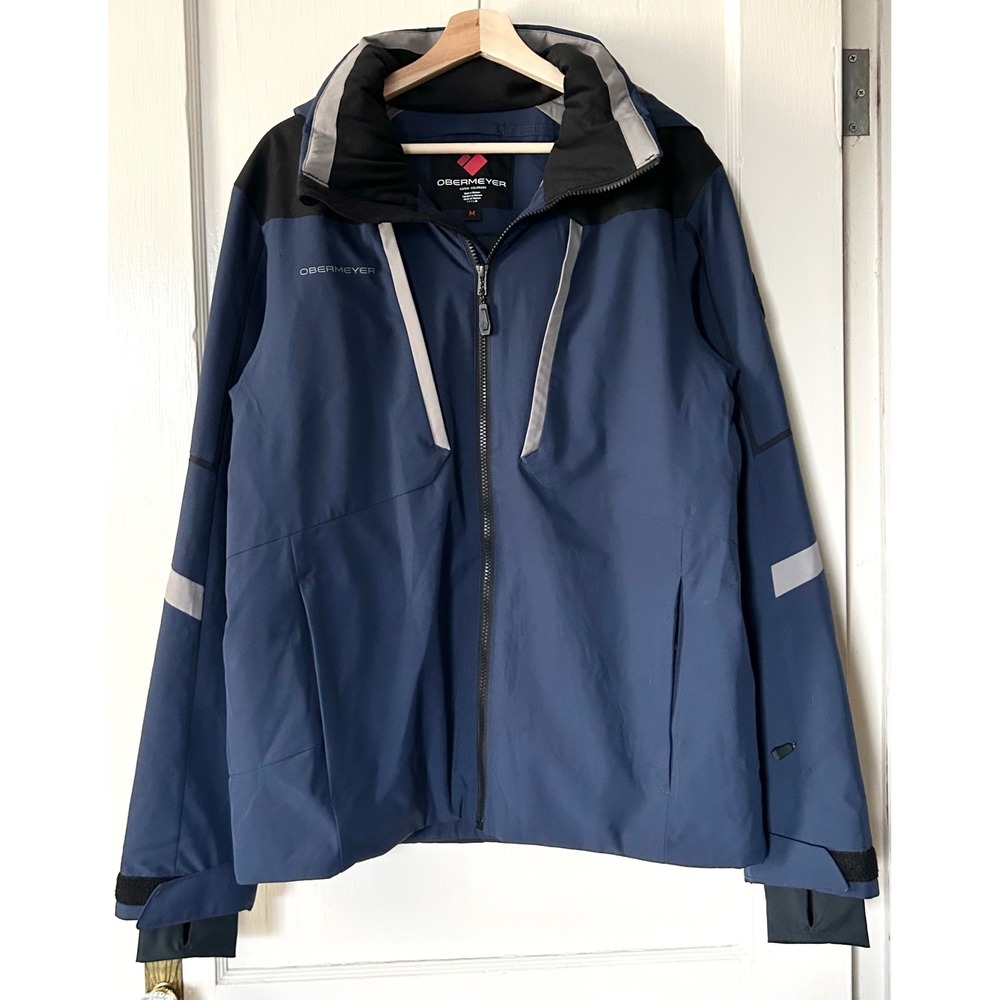 Obermeyer Men's Foundation Jacket Midnight Navy M Ski Snowboard Outdoors Winter‎